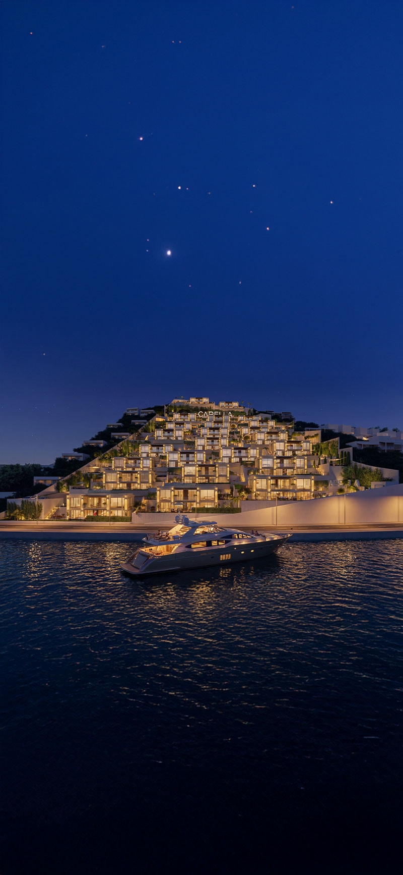 Ege dənizi üzərində Max Lauren Yalıkavak lüks villaları