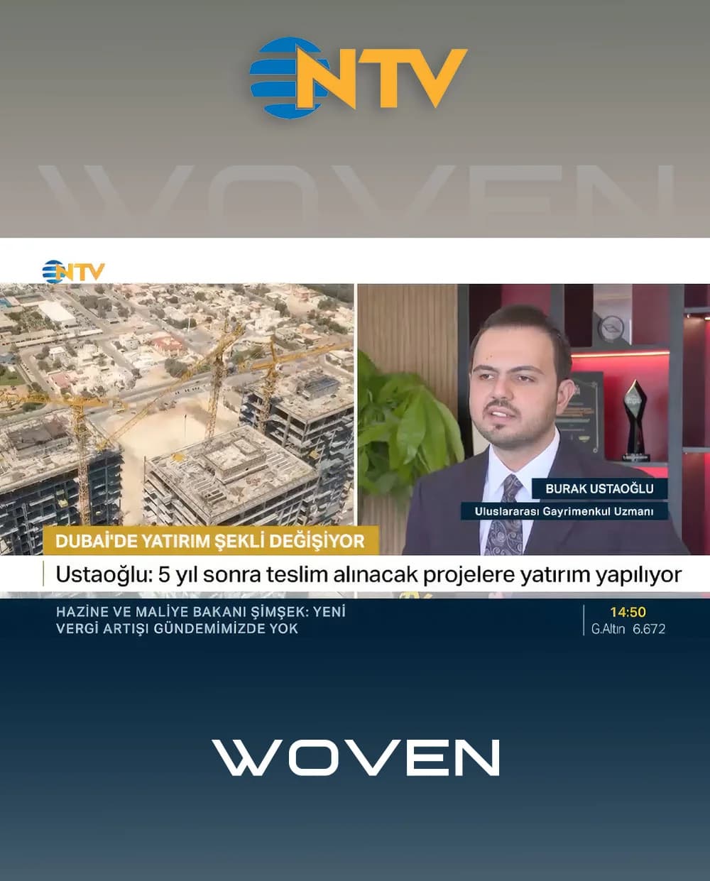 Dubay Daşınmaz Əmlak Bazarı Sürətlə Bərpa Olunur: Türk İnvestorların Marağı Yenidən Artıb